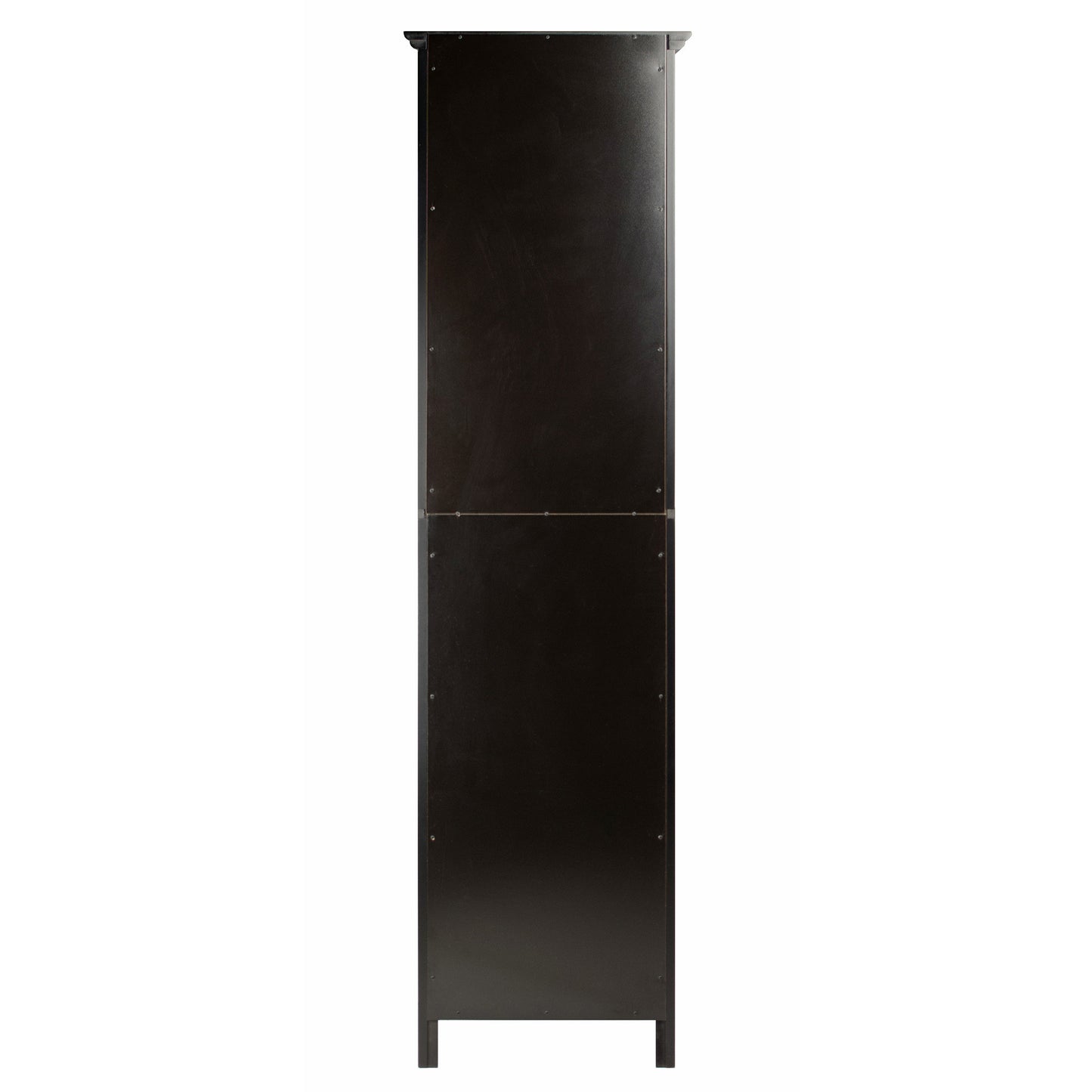 Burgundy Wine Cabinet 15-Bottle, Glass Door